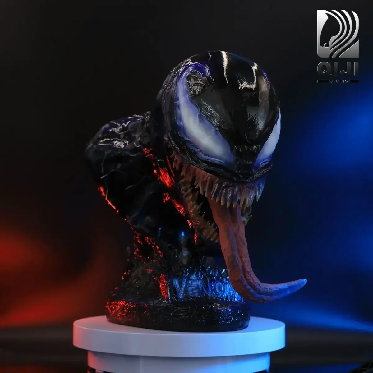 Marvel 1:1 Venom Bust Figure Resin Crafts Venom Gk Figurine Collection Decorative Tabletop Display Model Toy Figurine Kids Gift