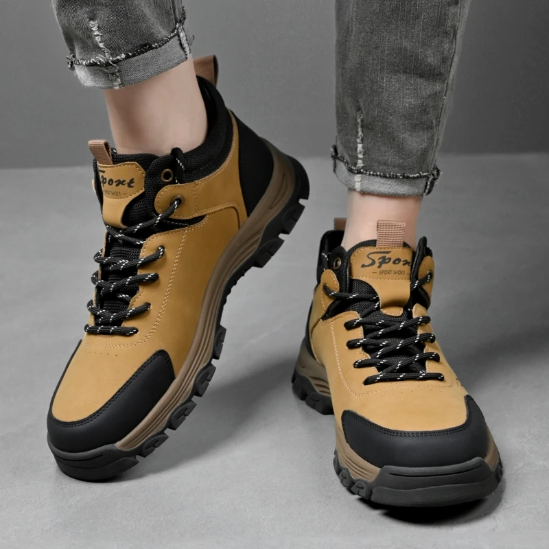 

Men's fashionable new outdoor off-road jogging shoes, breathable men's hiking shoes, mountain sports shoes