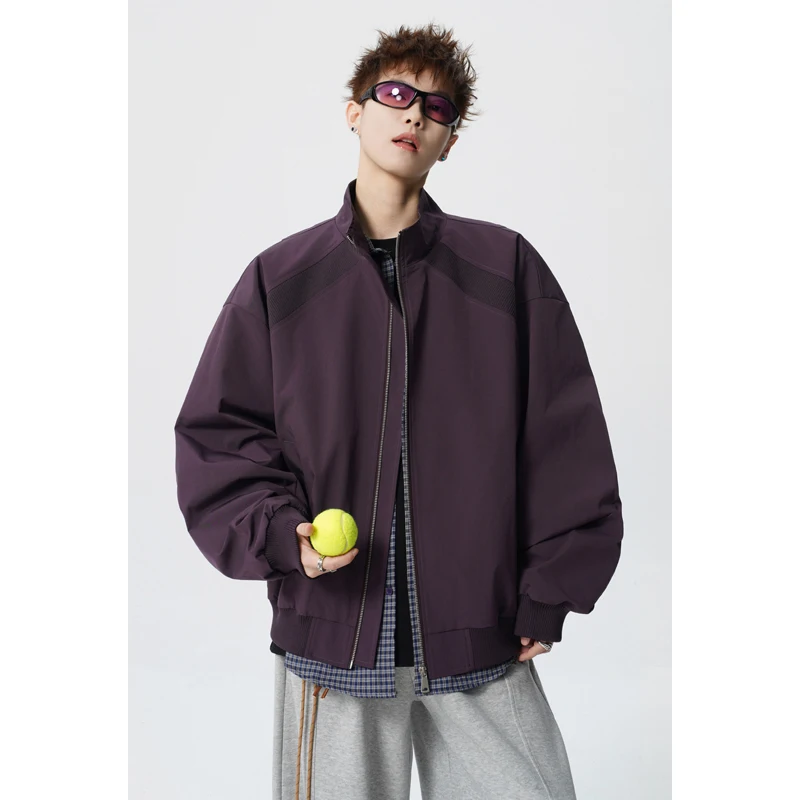 

Мужская ветровка на молнии, повседневная куртка-бомбер, новая модель для кемпинга, унисекс, размеры до 5XL