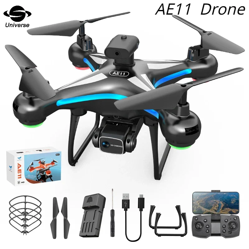 

AE11 FPV Quadcopter Toys With Electrically Adjustable 8KHD Dual Camera Four-Sided Laser Obstacle Avoidance Optical Flow Height