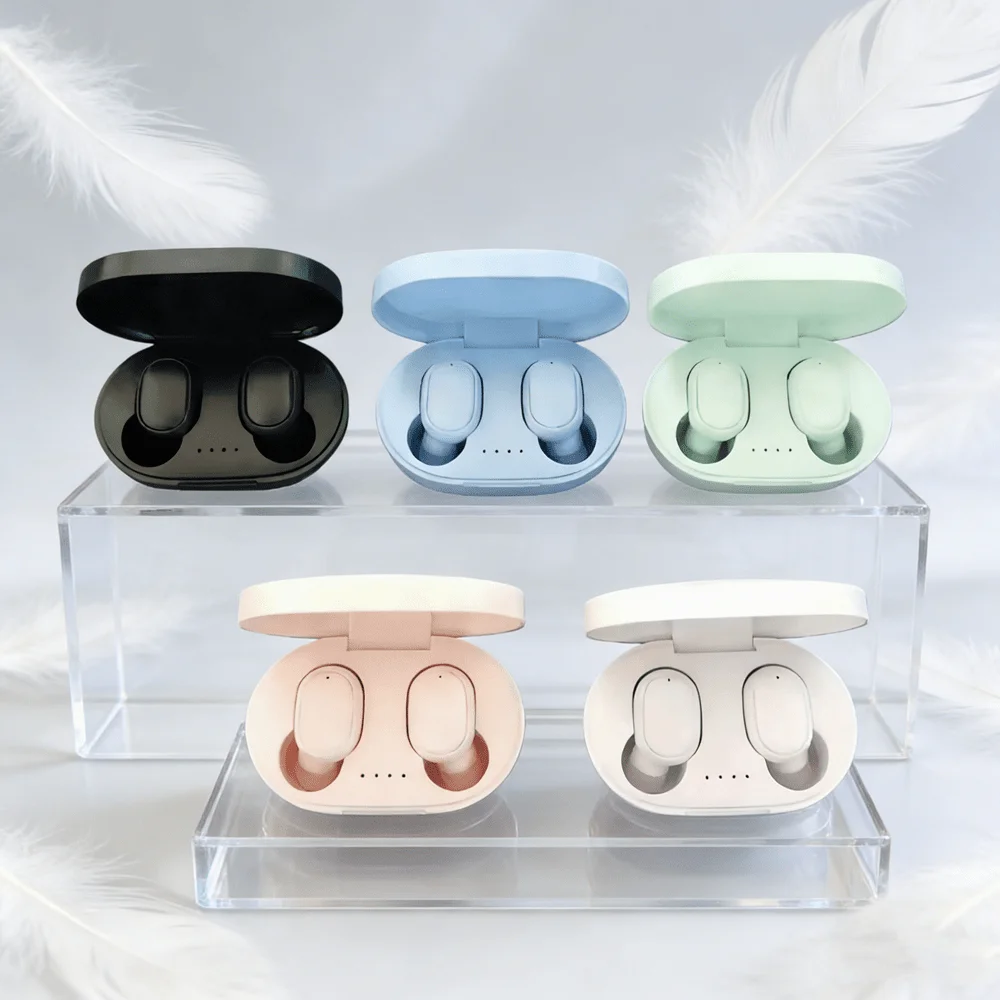 Nouveaux écouteurs intra-auriculaires sans fil True Wireless 5.3 pour couples, mini-casque HIFI avec basses stéréo et appels HD, compatibles avec les smartphones