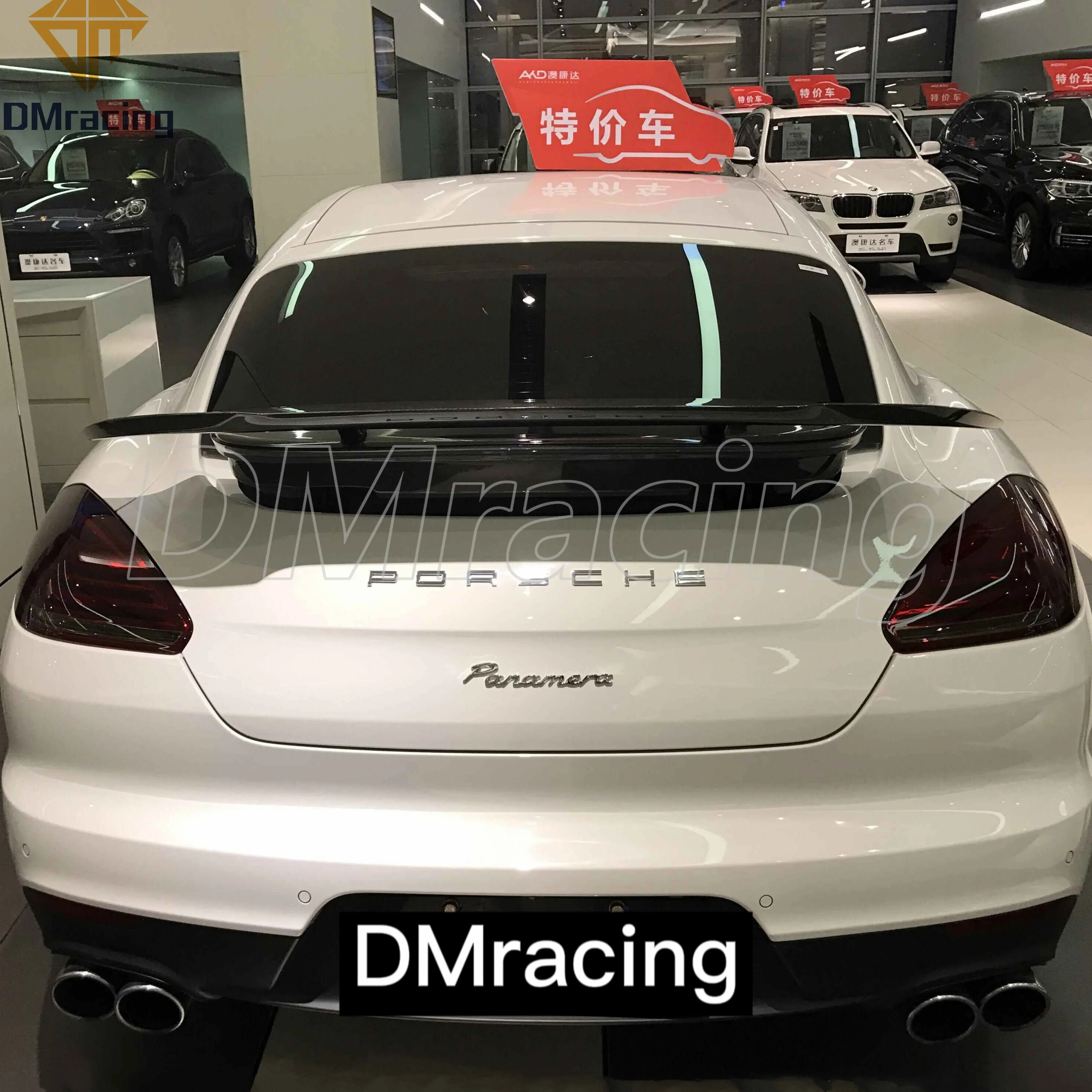 MSY style carbon fiber rear spoiler fenders suitable for Porsche PANAMERA 970 2010-2013