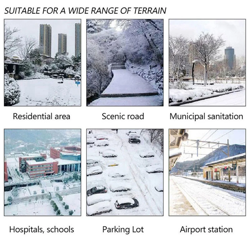 เครื่องกำจัดหิมะแบบไร้สายอเนกประสงค์ จัดส่งรวดเร็ว สำหรับทำความสะอาดลานและกำจัดน้ำแข็ง