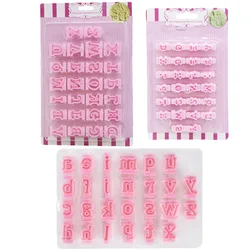 26PCS Lowercase English Letters Cookie Cutter Biscuit Mould Fondant Mold DIY Cake Decoration Tools Chocolate Pastry Baking