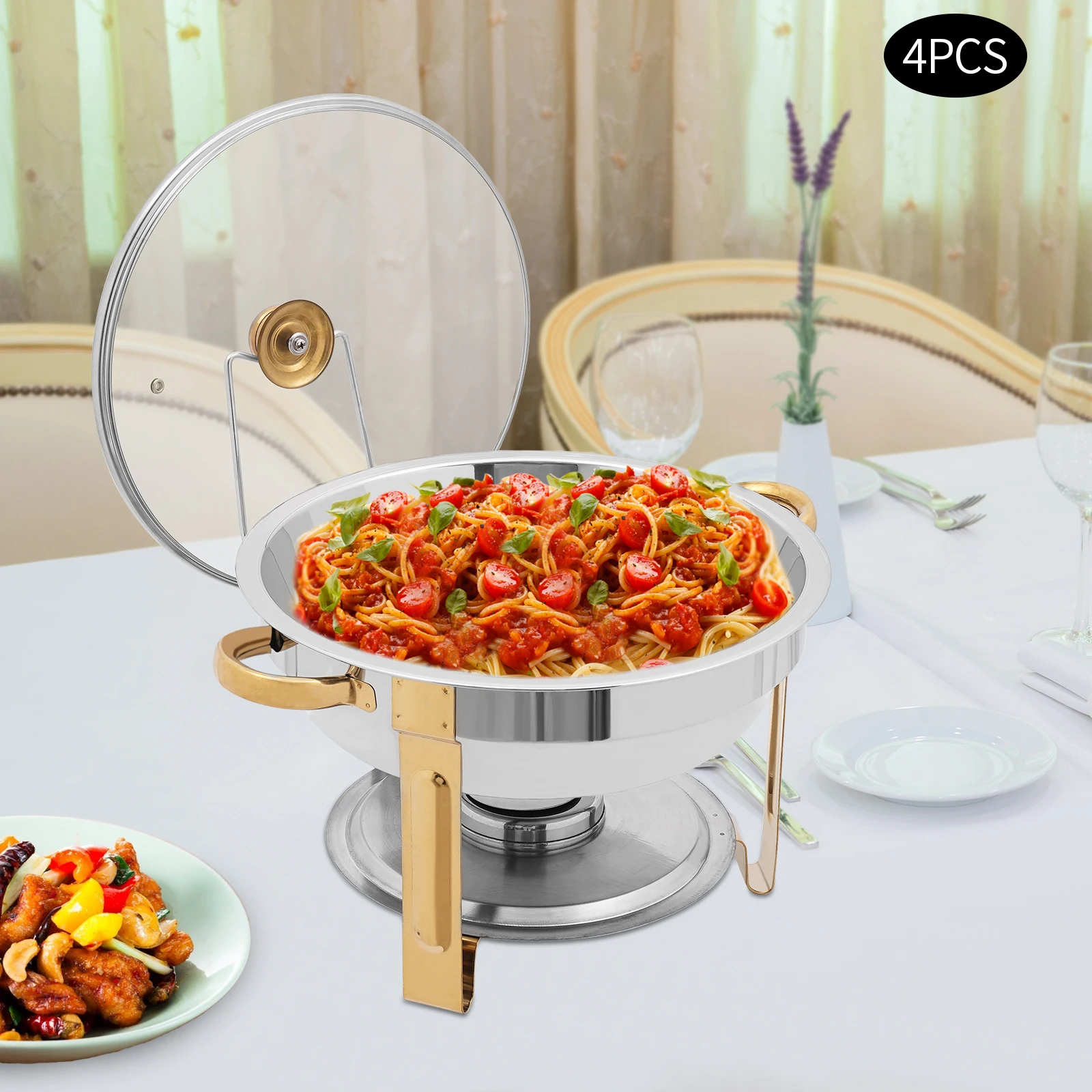 Réchaud, ensemble de buffet de réchaud, ensembles de réchauds de buffet