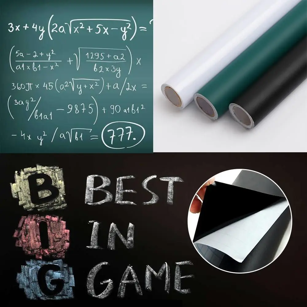 

Office Accessories Wall Decor Wallpaper Writing Graffiti Whiteboard Sticker Blackboard Presentation Boards Draw Decal Stickers