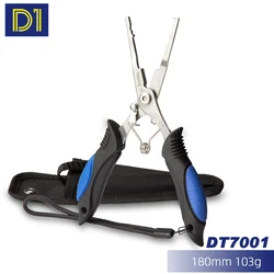 D1 18cm Fishing Pliers Cut Scissor Bait Line Fishing Gear Grip Lip Fishing Accessories Straigh Tackle