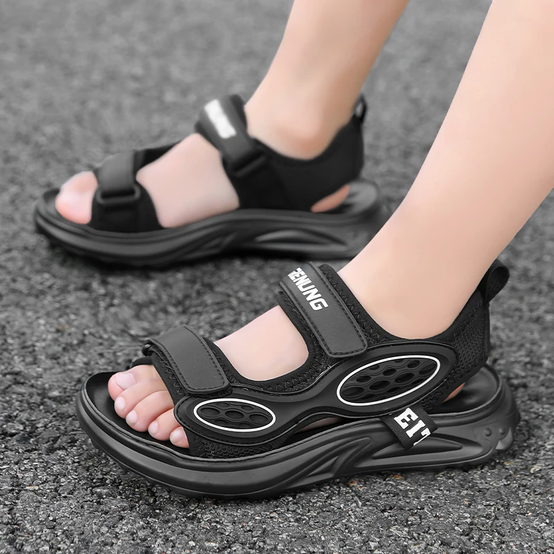 

Fashion Sneakers Boy Girls Outdoor Beach Shoes Hot Summer Children Sandals Kids Non-Slip Footwear Sandals Sportschuhe Kinder
