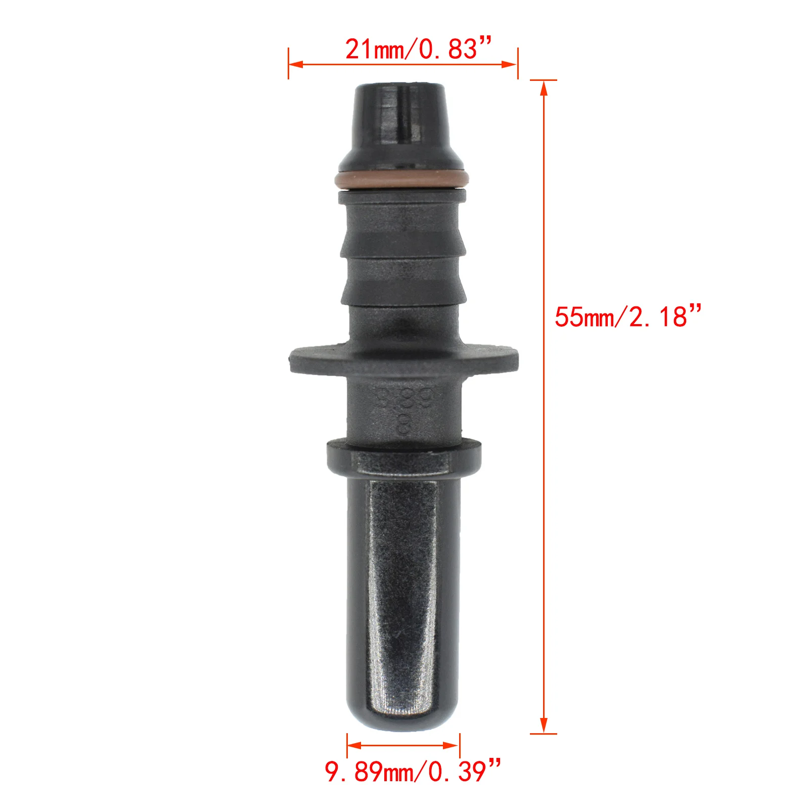 1 conjunto de carro 9.89 8mm linha combustível mangueira acoplador conectar conector acoplamento em linha reta conectores liberação rápida peças da motocicleta montagem