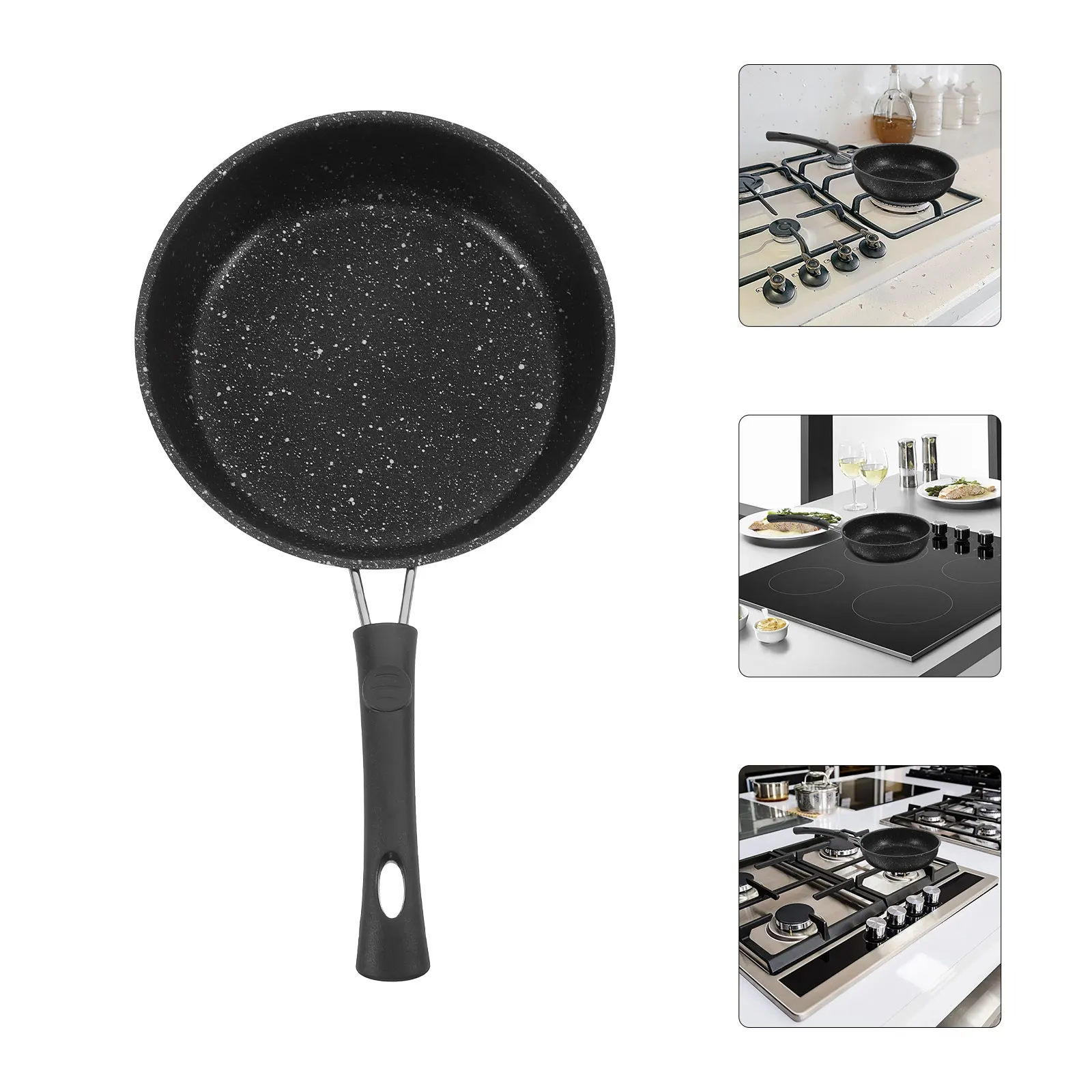 

Frying Pan Egg with Non-stick Coating Crepe Maker Skillet Crepes Fried Cooker Burger Pans Nonstick Fryer