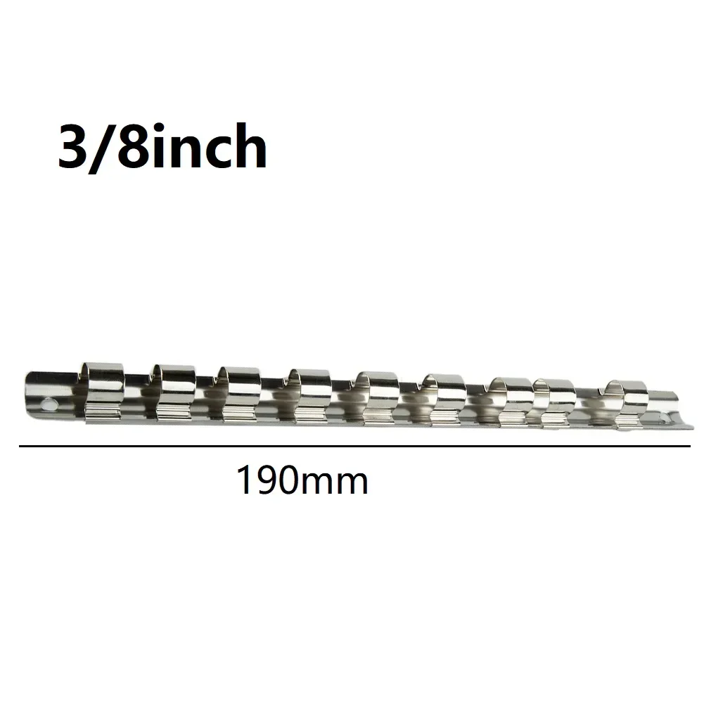 High Quality Socket Storage Rack Holder 1 Pc 1/2inch 1/4inch 150/190/260mm 3/8inch Equipment Hand Tools On Rail