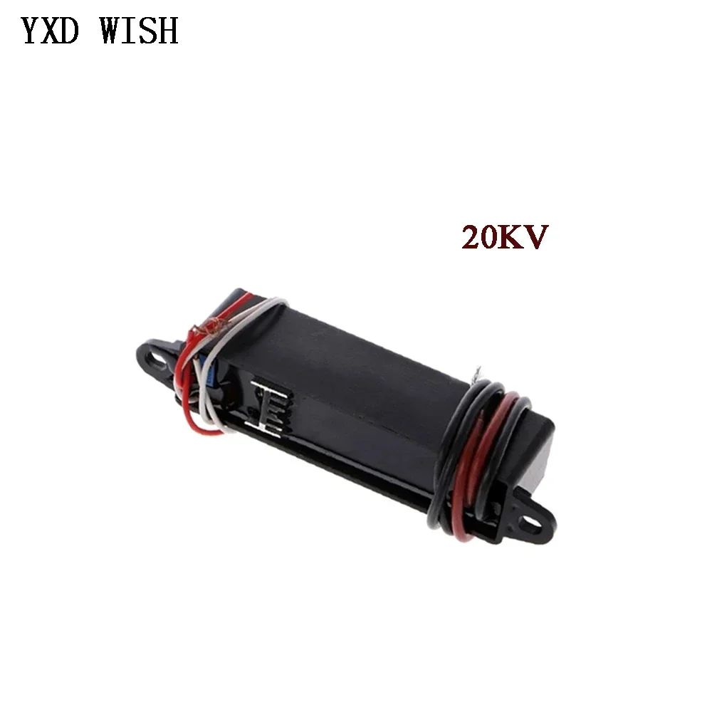 20KV High Voltage DC 12V 15000V to 20000V Adjustable Boost Electrostatic Generator Igniter Negative Ion Generator Module