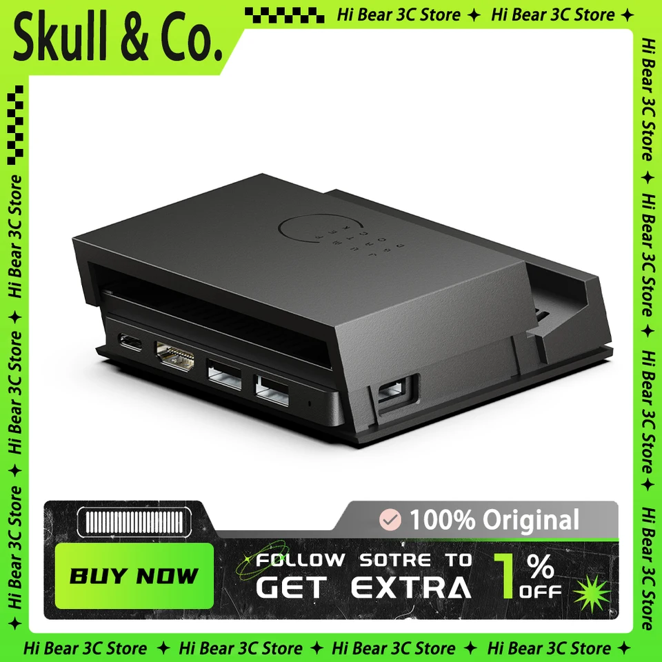 Savage Raven by Skull & Co. Jumpgate Dock USB C Hub Portable Stand