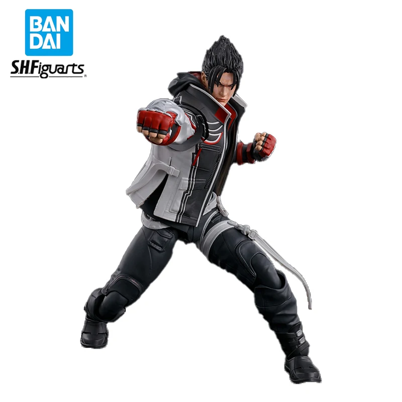 

In Stock Genuine Original S.H.Figuarts Kazama Jin TEKKEN 8 Action Anime Figure PVC 15CM Collectible Doll Statuette Ornament Gift