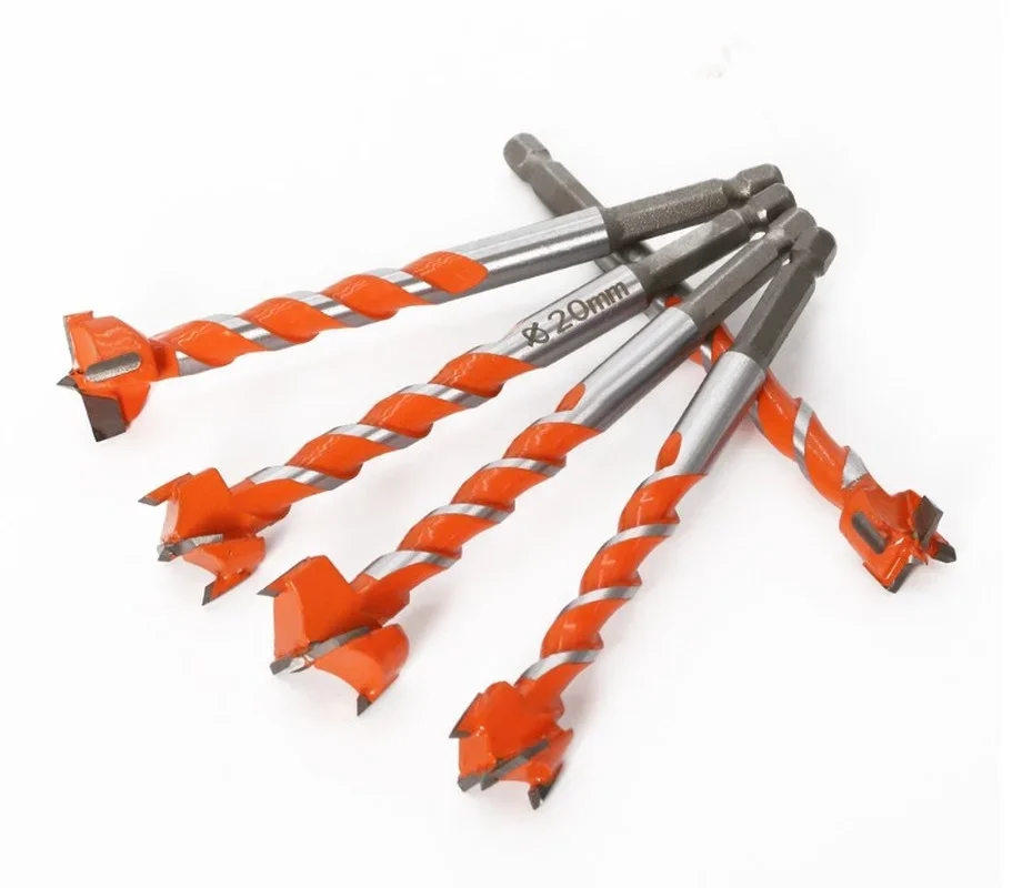 Imagem -04 - Aço Carbono Hexagonal Shank Brocas Grupo Auto Centering Buraco Saw Cutter Ferramentas para Trabalhar Madeira 16 Mm25 mm