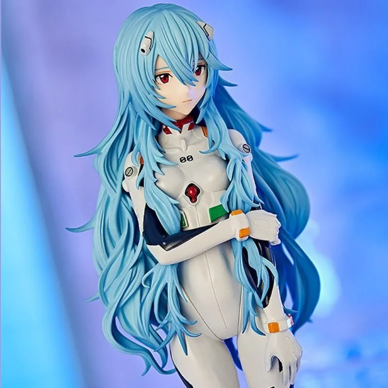 Neon Genesis Evangelion anime standing figure doll EVA Ayanami Rei red Asuka two-dimensional pvc model desktop ornaments