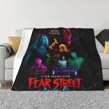 Fear Street Trilogy 가정용 무릎 담요, 침대용 이불, 얇은 패딩 담요 