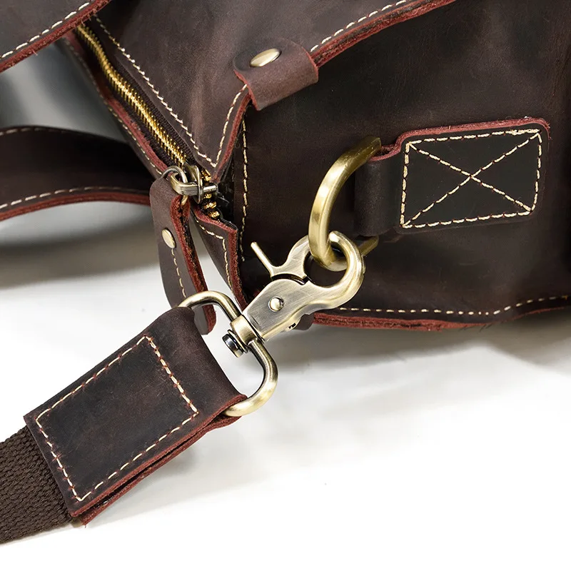 Business Shoulder Briefcases Laptop Commuting Man Outdoor Briefcases Handbag Leather Bags Valigette MHGWB