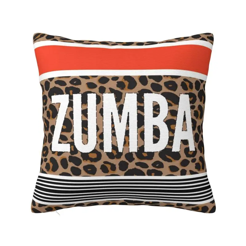 Custom Vintage Leopard Zumbas Throw Pillow Case Nordic Cushion Cover Car Pillowcase