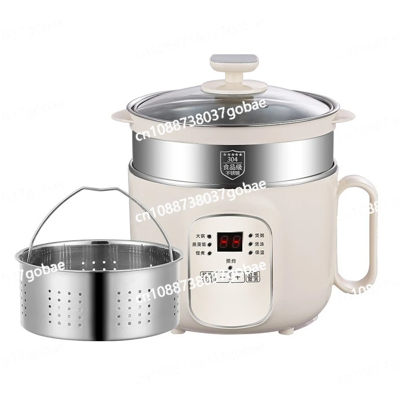 

304 Stainless Steel 0 Coated Inner Tank Electric Cooking Pot Smart Household Multifunctional Rice Soup Separation Steamed Rice