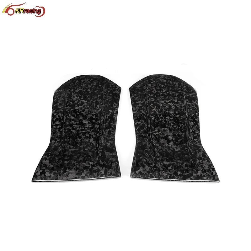 

suitable for Real Forged Carbon Fiber Seat Back Backseat Trim Covers Benz CLA45 A45 W205 C63 4pcs/set