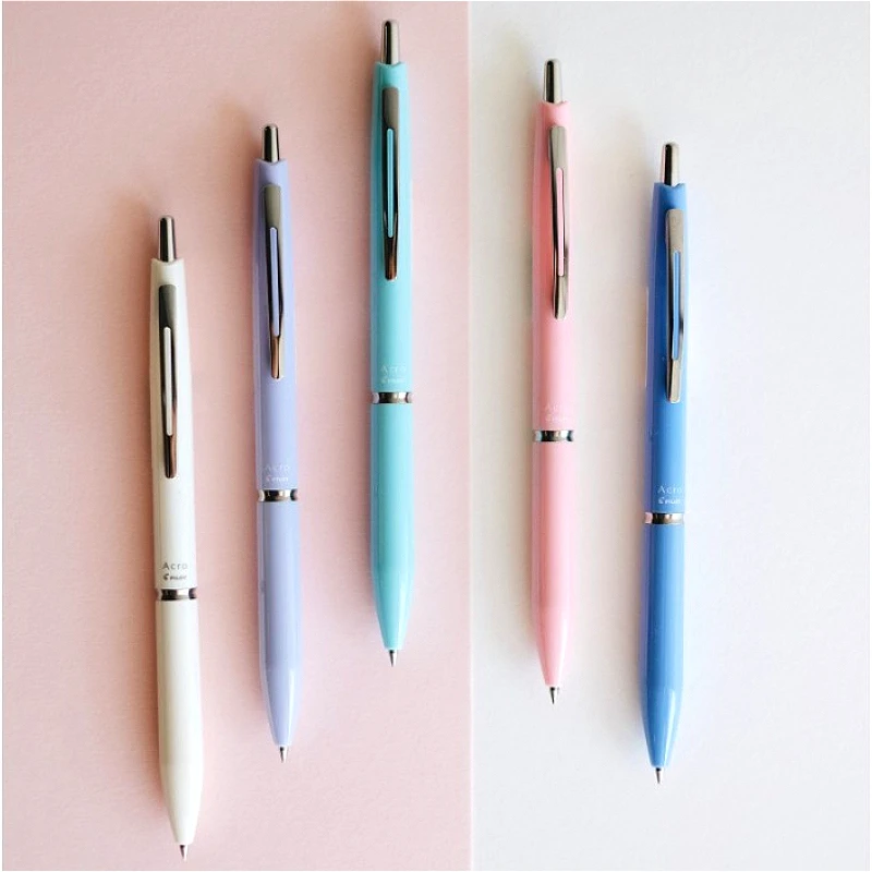 Japanese Pilot Gen Ball Pen Acro Retro Pen Holder Press Smooth Medium Oil Pen Core Ballpoint Pens 0.5mm Black Core Practice