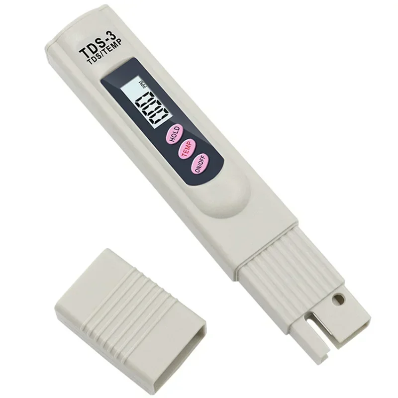 

Portable Pen TDS Tester Digital Water Meter Filter Measuring temperature Water Quality Purity Drinking Water Aquariums 0-9999ppm