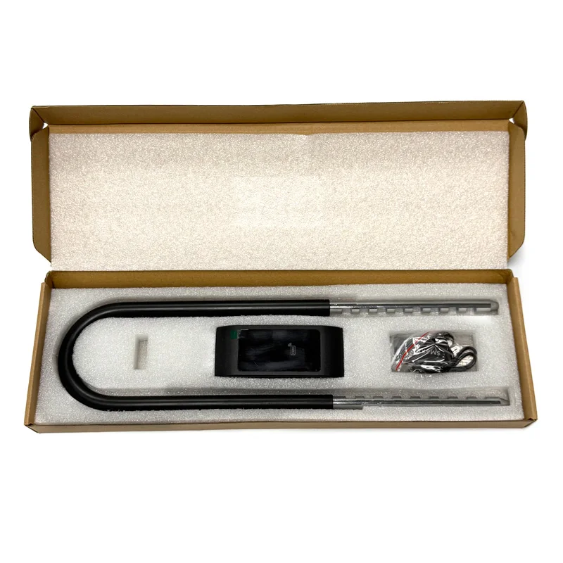 U-shaped fingerprint glass door lock intelligent biometric keyless digital code u-shaped lock