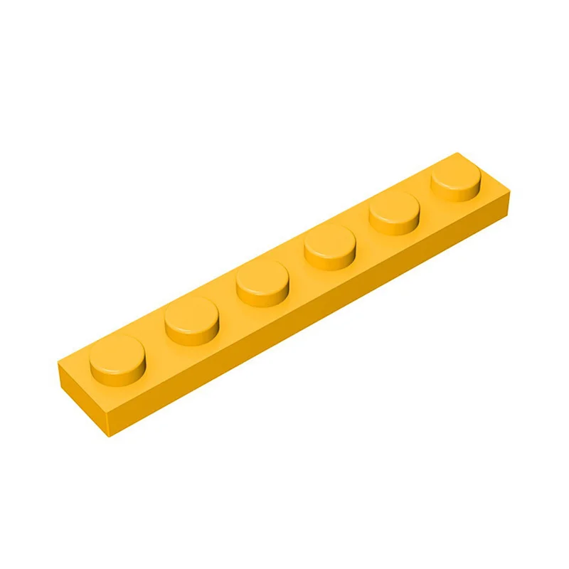 50 Stück 3666 1x6 Punkte Dünne Figuren Bausteine Spielzeug Kompatibel Lehrreich Kreative Größe Geschenk – Detail 10