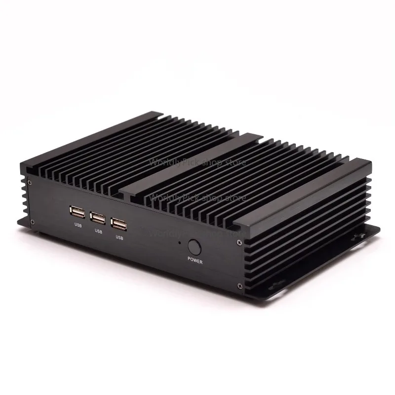 12V Industrial Fanless Mini PC with I7 10510U Win 11 Linx Rugged Embedded Barebone Computer