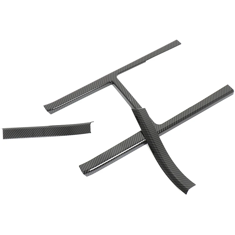 

For Land Rover Range Rover Velar 2024+ ABS carbon fiber car central control side decorative sticker car interior accessories