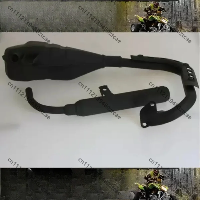 Motorcycle Exhaust Muffler Assembly Kit Replacement Spare Parts Compatible with PW50 Motorbike