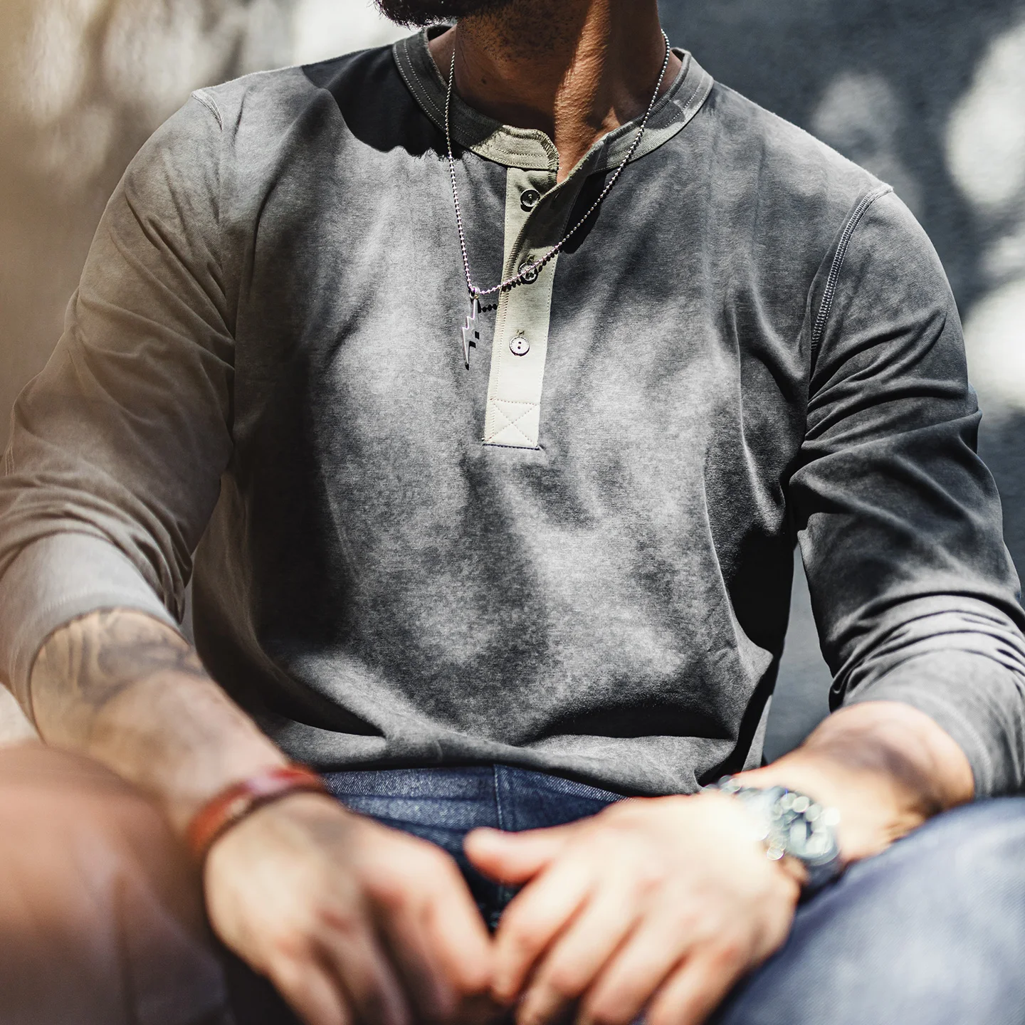 MADEN Koszula Henley z długim  – Base Layer Top recenzja i cena