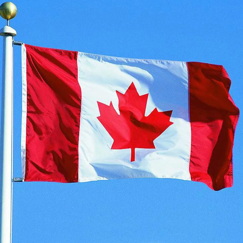 90X150cm   Canada flag 3*5FT great Canadian banner Flag CAN Canada National Polyster Flag For Decoration