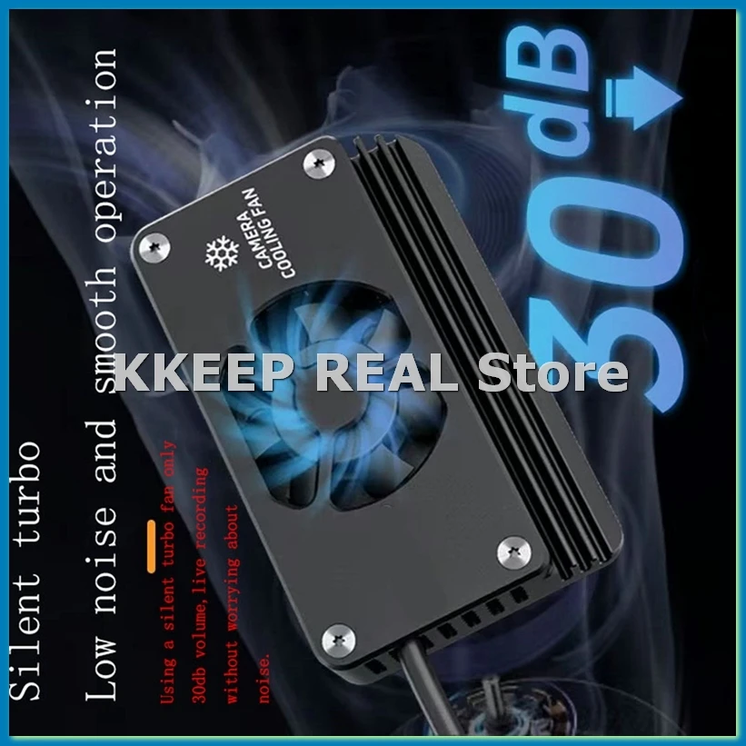 

A7M3/A7R3/A1/A7R4 Кулер для камеры со складным экраном 19-скоростное управление охлаждением, низкий уровень шума для A7M3/A7R3/A7R4/A1-A22R