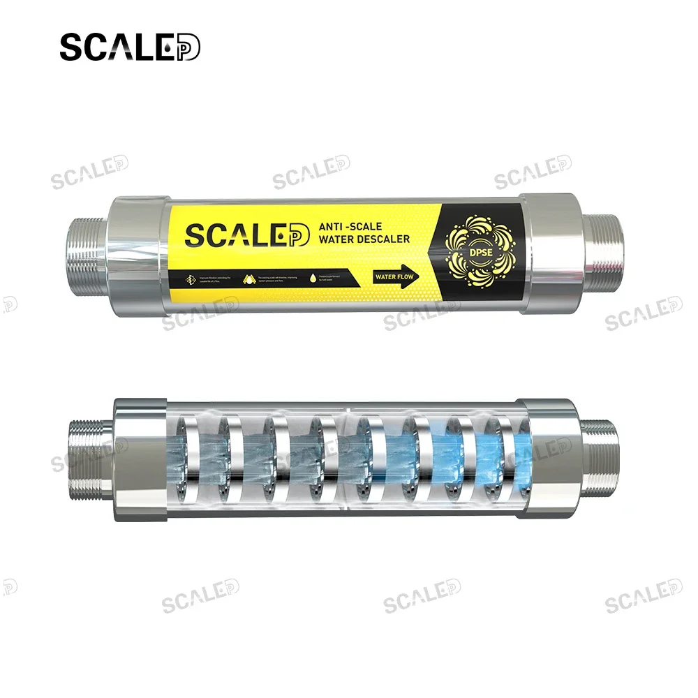 

Commercial Water Filters, Non-Magnetic, Non Electrical Physical Scale Inhibitors High Efficiency Water 304 stainless st