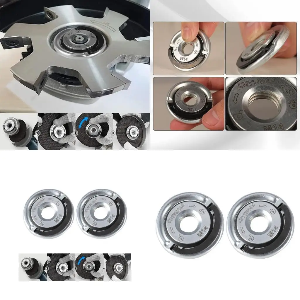 

R9UF Quick Release Nut Replacement Parts Pressure Plate Fastener for Angle Grinder