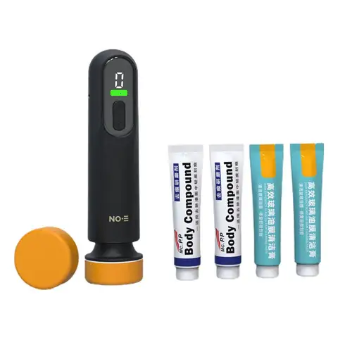 Máquina de lijado y pulido para encerado de coche, 12000RPM, reparación de arañazos de pintura de coche, máquina para quitar película de aceite de vidrio y parabrisas