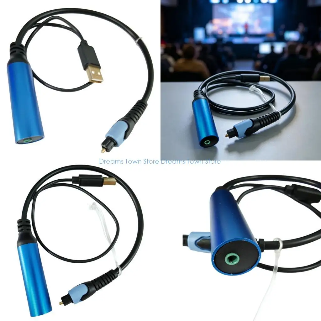 

HX6A 3.5mm Female Sound Adapter Cable Laptop Headphone Link Microphone Converters