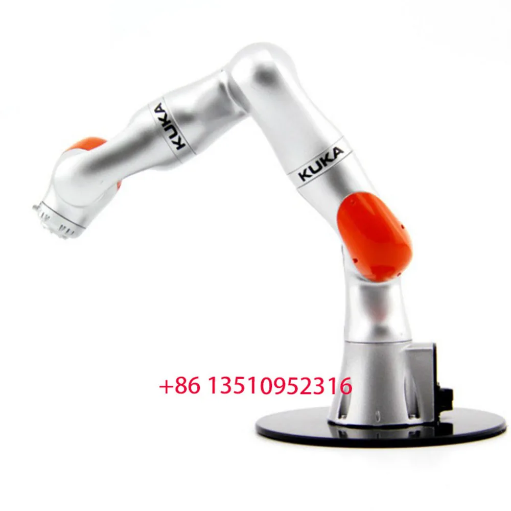 Nuovo CNC 1:6 KUKA LBR iiwa robot industriale modello di braccio meccanico display per sussidi didattici a sei assi