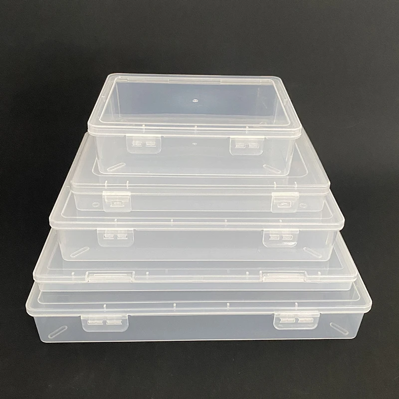 1Pc Nail Art Storage Box Case Rhinestones Gems Jewelry Beads Plastic Container Nails Accessories Empty Container DIY Manicure