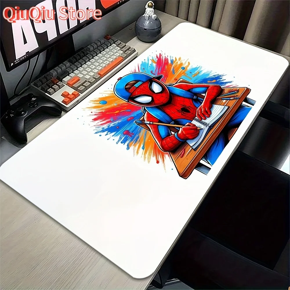 

1 шт., небольшой игровой коврик для мыши с рисунком комиксов из фильма «Человек-паук», подходит для офисных столов, учебного стола, компьютерного стола,