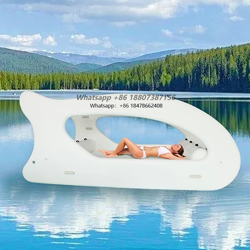 Electric Catamaran Inflatable Boat Water Play Equipment Rides Sea Lake Holiday Boat Fishing Leisure Yacht