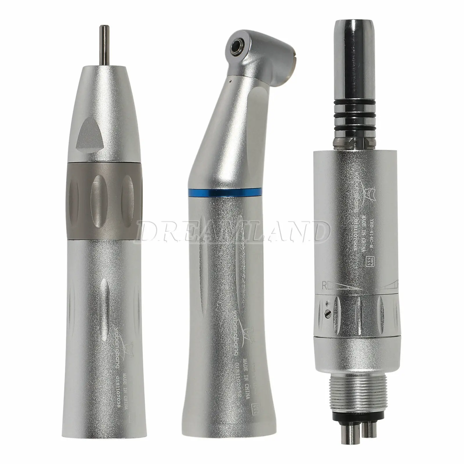 

Nsk Style Dental Slow Speed Handpiece Inner Water Spary Contra Angle/ Straight/ Air Motor 4 Holes