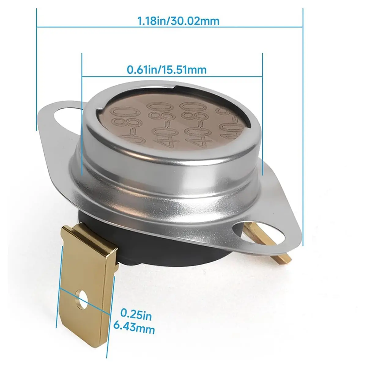 ABPP D510702 Dryer High Limit Thermostat for Alliance Laundry,, and Huebsch Washers and Dryers Thermostat