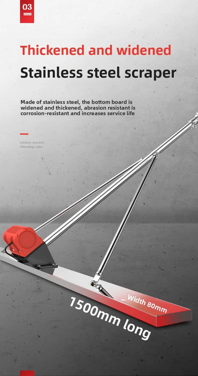 Alat Perata Beton Elektrik Bar - Concrete Vibrator ulasan dan harga