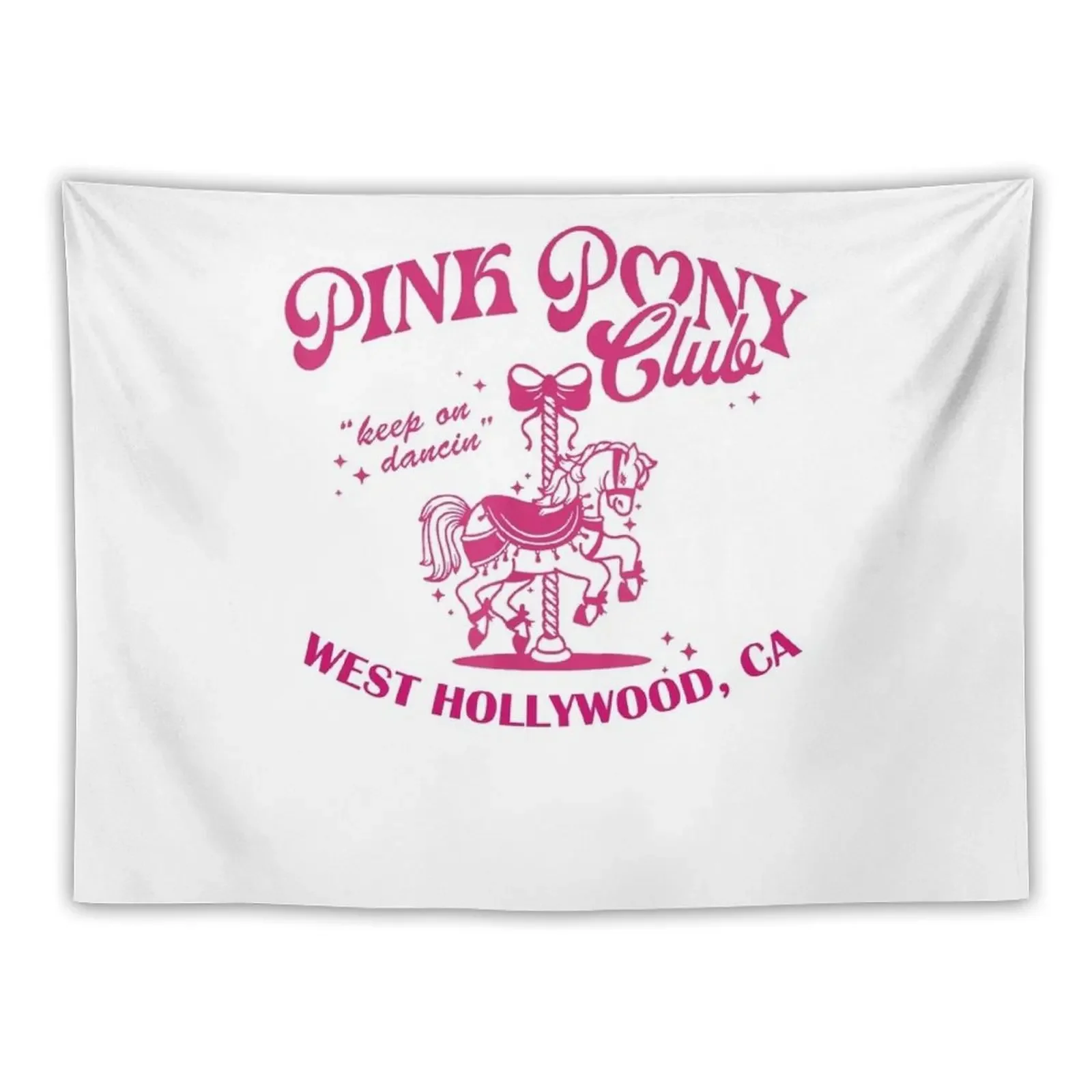 

Pink Boots Cowgirl Western Pony Club Tapestry Funny Decorations For Room Home Decorations Tapestry