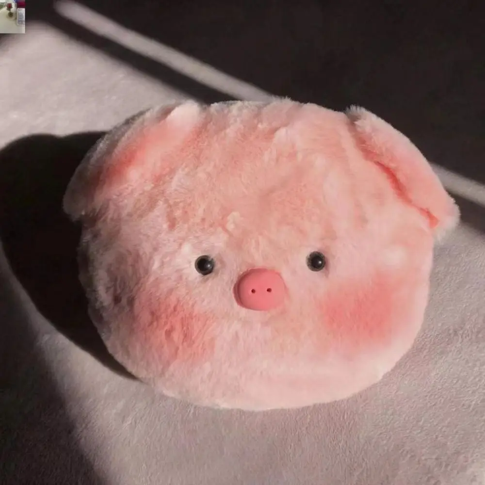 

Small Pig Head Small Pig Head Plush Pendant Soft Plush PP Cotton Pig Head Bag Pendant Car Key Chain Animal Keychain