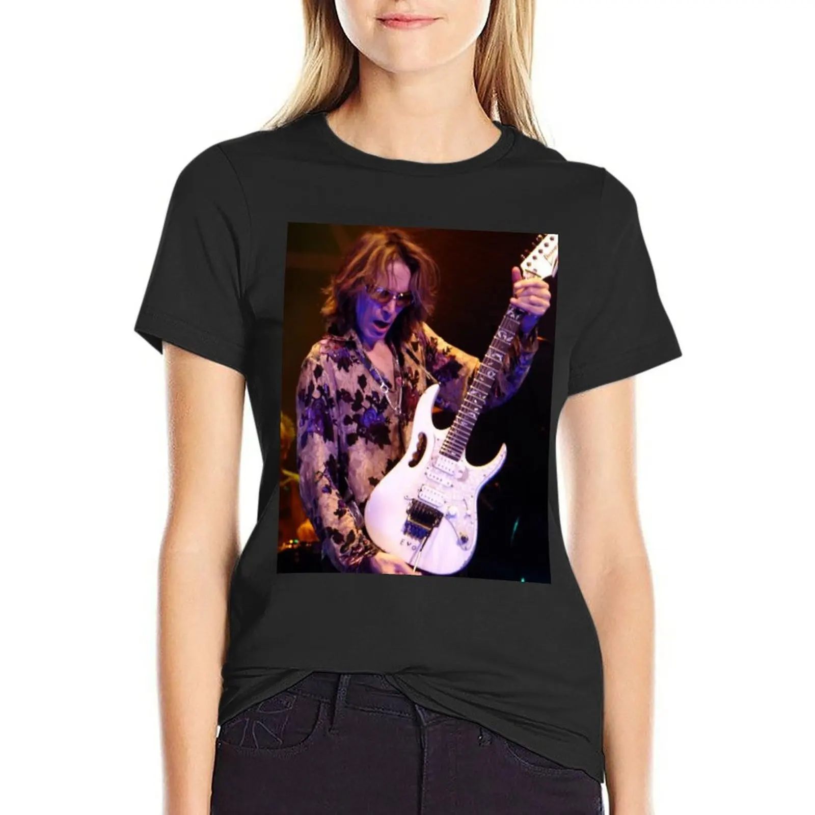 Steve Vai - Album T-Shirt animal print shirt for girls sweat korean Women's clothes