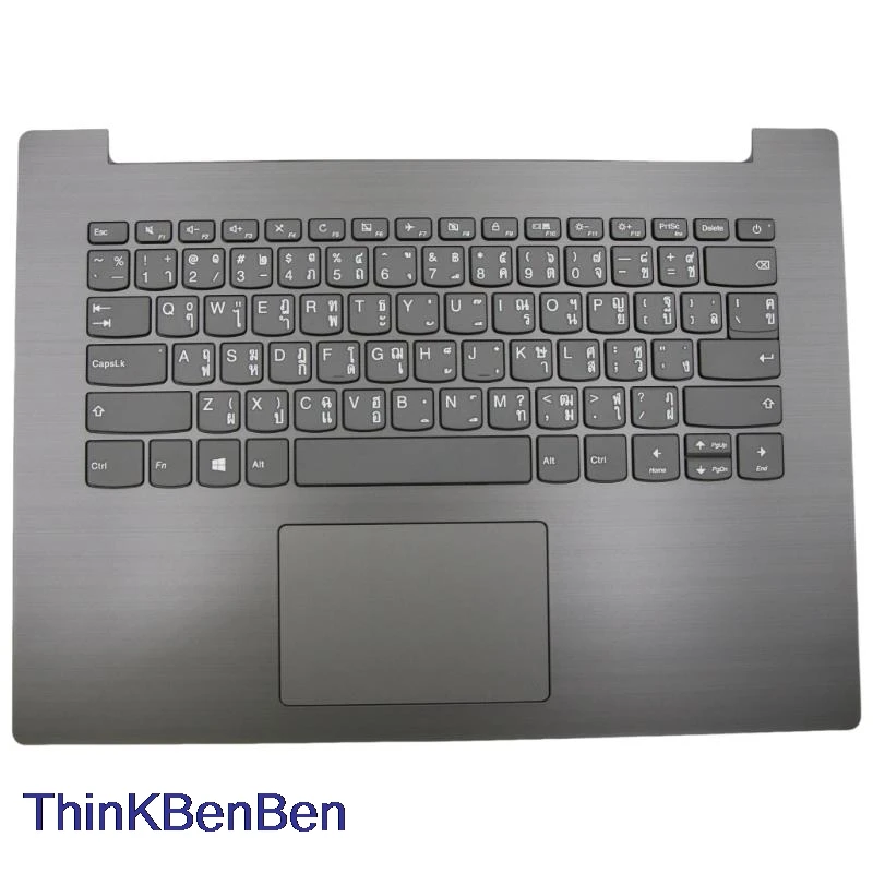 TH Thai Iron Gray Keyboard Upper Case Palmrest Shell Cover For Lenovo Ideapad 330 14 14AST 14IKB 14IGM 5CB0R40344